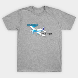 Grumman AA5 Tiger - Blue T-Shirt